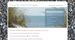 Desktop Screenshot of praxis-harrer.de